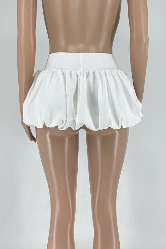 Bubble Mini Skirt
