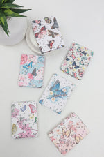 Butterfly Rectangle Cosmetic Double Mirror