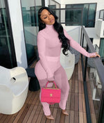 Long sleeve two-piece casual suit