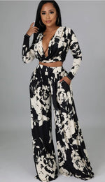 Two Piece Wide Legs Set