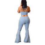 Sexy Top & Pants Suit