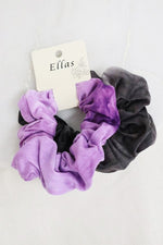 2-Pcs Tie Dye Scrunchies Set