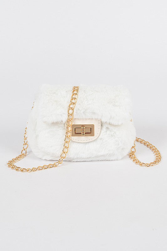 Faux Fur Mini Bag