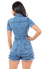 SEXY DENIM ROMPER