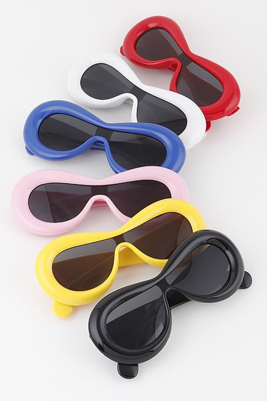 Balloon Wrap Shield Sunglasses