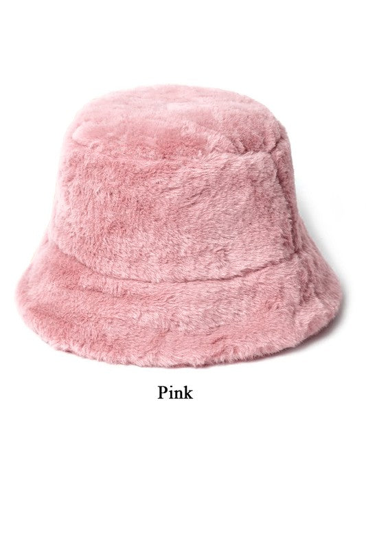 Faux Fur Bucket Hat