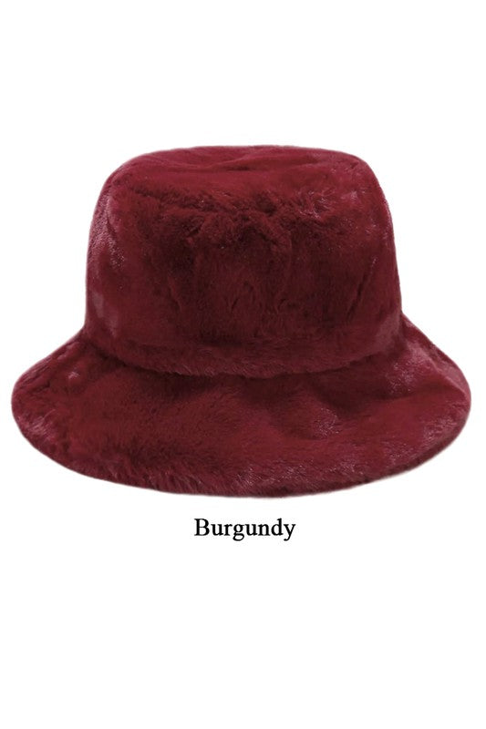 Faux Fur Bucket Hat