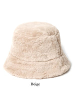 Faux Fur Bucket Hat