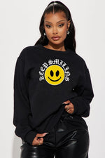 LONG SLEEVE HAPPY FACE