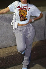 Graphic Casual Tee Shirt
