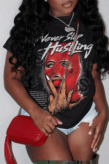 Graphic Casual Tee Shirt