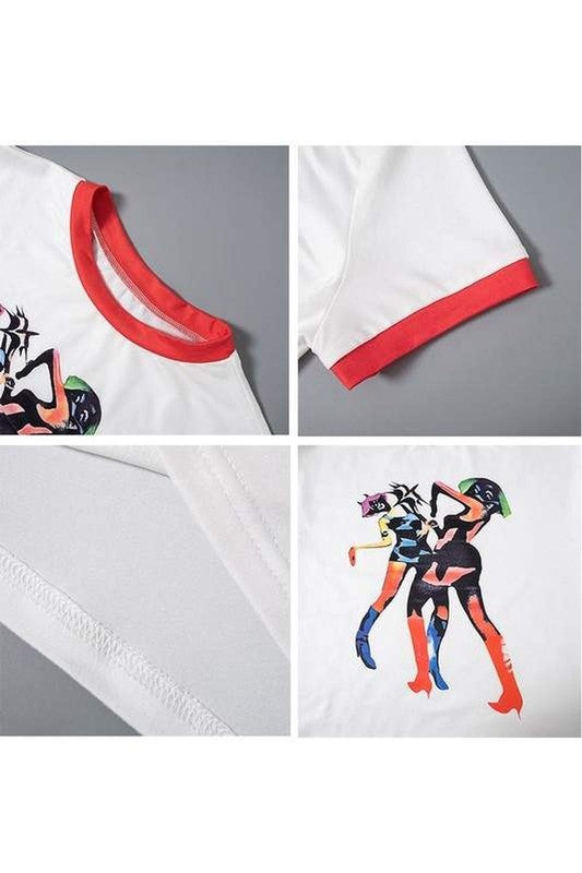 GRAPHIC CROPPED TEE