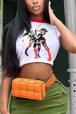 GRAPHIC CROPPED TEE