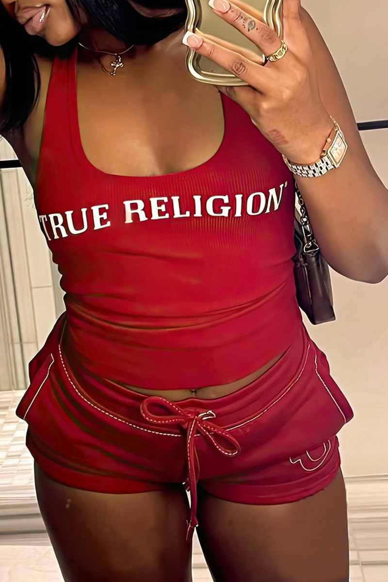 Tank Top and Shorts Set