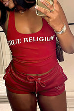 Tank Top and Shorts Set