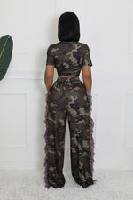 Camouflage Pants Set