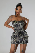 CAMO TUBE DRESS
