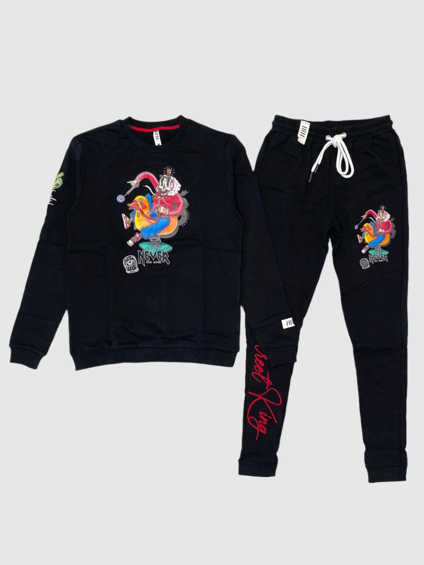 Street King Crewneck Jogger Set