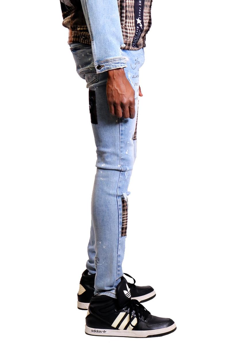 Crimson Denim Jeans