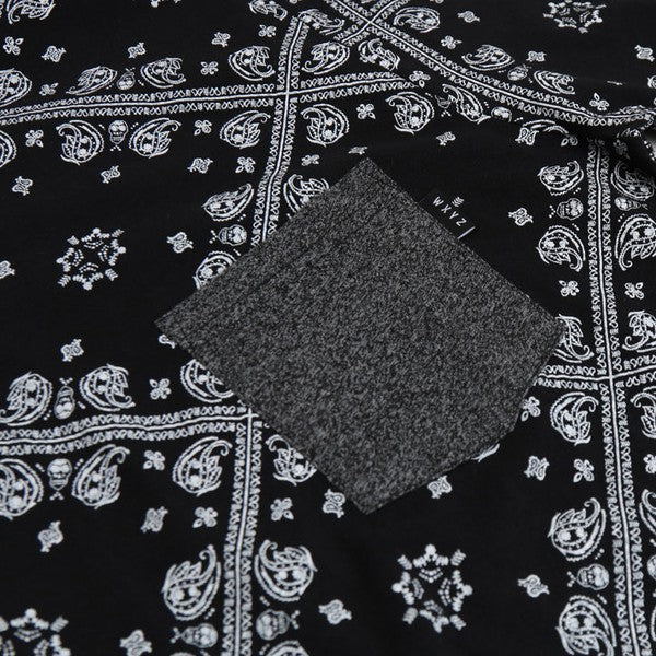 Bandana Paisley Pocket Crew