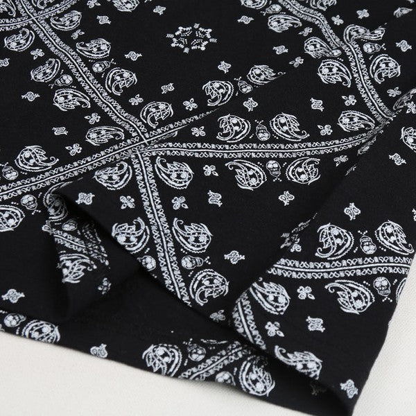 Bandana Paisley Pocket Crew
