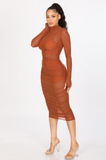 FINE MESH 3PC MINI DRESS SET