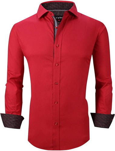 RED COTTON SHIRTS