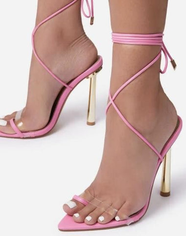 Nicki Baby Pink Heels