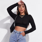 Backless Lace Up Crop Top