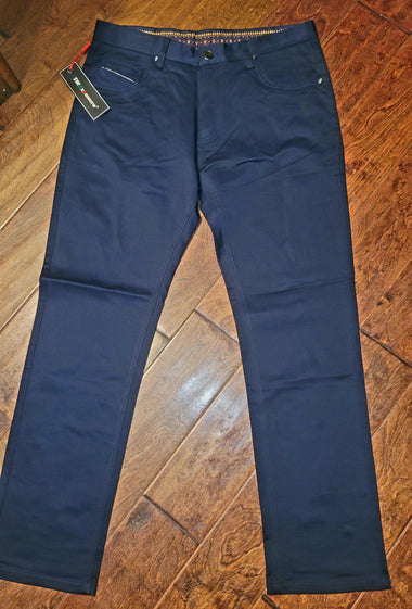 MAROON STRETCH TECH PANTS