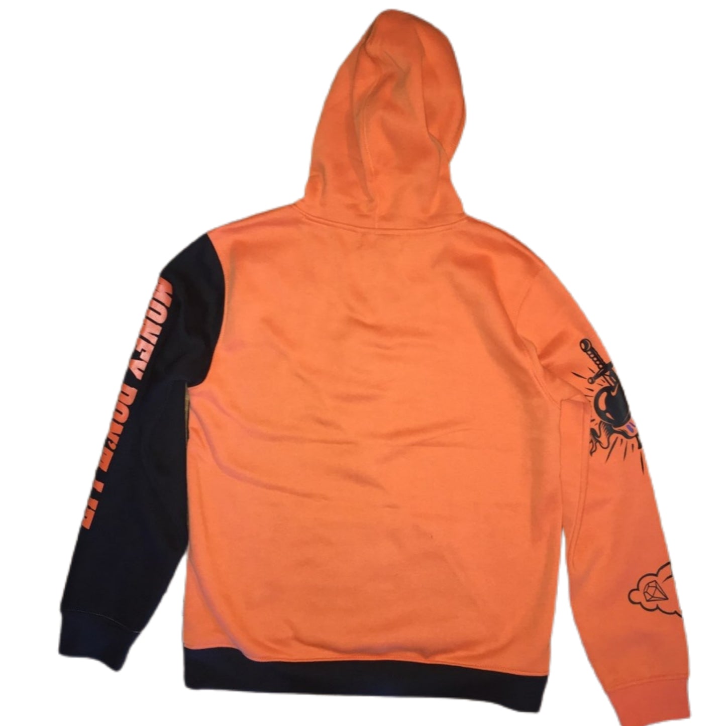 SPADES ORANGE HOODIE