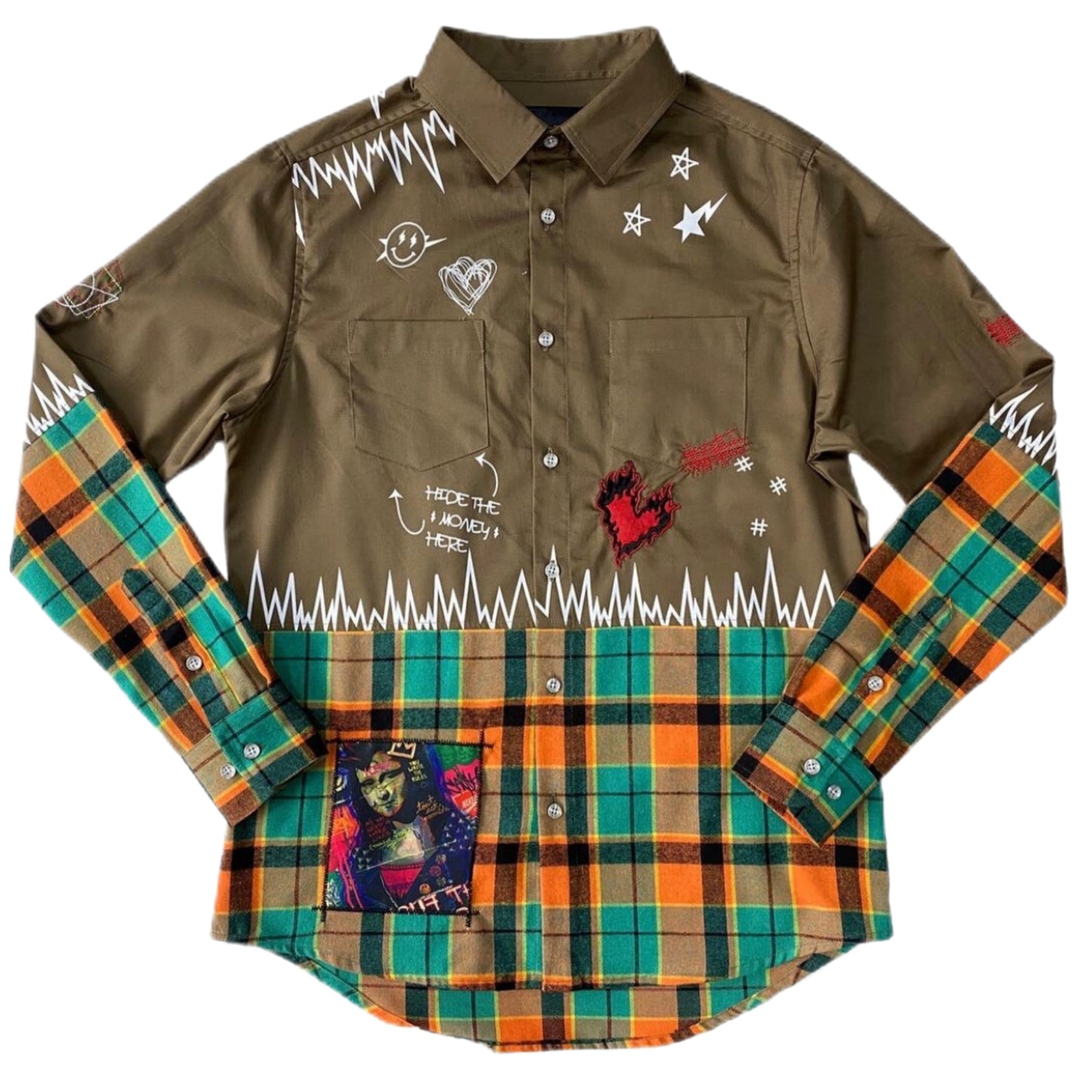 GRAFFITI BUTTONDOWN SHIRTS