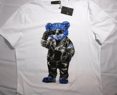 Black Green Bear And White Blue Bear Shirts