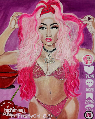 Nicki Minaj Painting