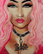 Nicki Minaj Painting