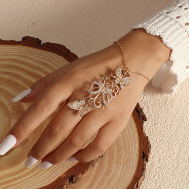 Butterfly Ring AND Bracelet