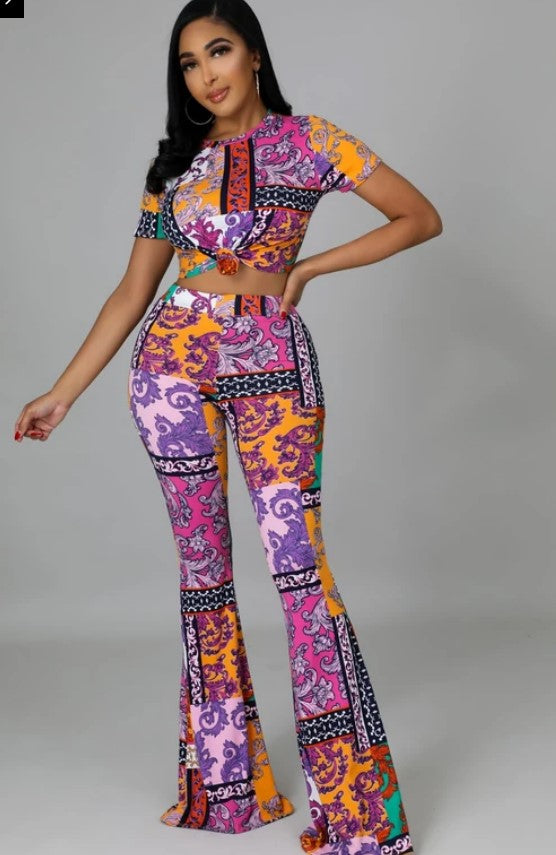 Colorful Two Piece Set