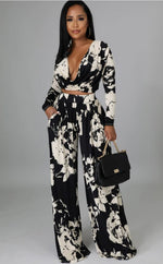 Two Piece Wide Legs Set
