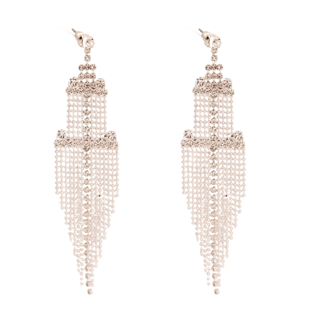 Silver Chandelier Earrings